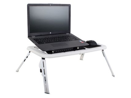 Stolek na notebook s chlazením E-Table - do postele