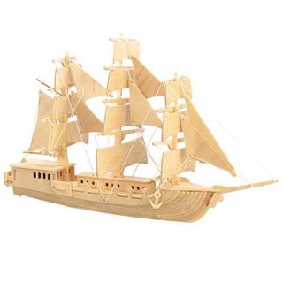 Woodcraft Dřevěné 3D puzzle loď plachetnice
