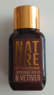 Esenciální olej NATURE Jantarové dřevo & vetiver