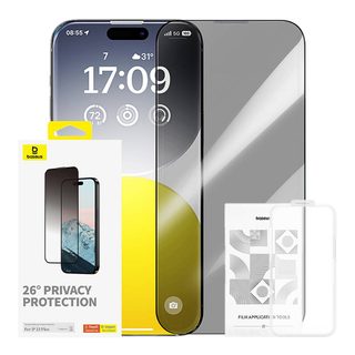 Ochrana soukromí Tvrzené sklo Baseus Diamond iPhone 15 Plus