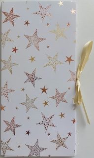 Vánoční dárková krabička - Hvězdy