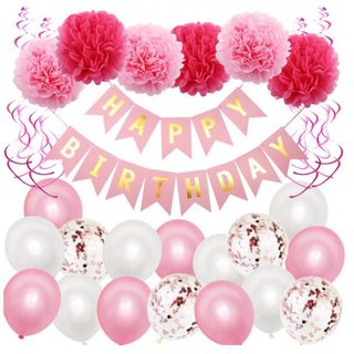 Sada nafukovacích párty balónků - Happy Birthday