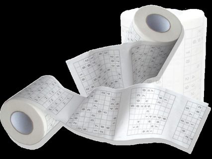 Toaletní papír SUDOKU