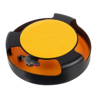 Hračka pro kočku - kolo s myší a drapákem Purlov (ISO)