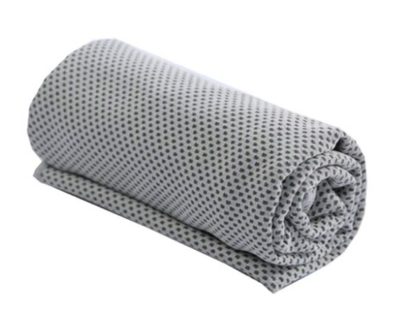 Chladící ručník šedý 32 x 90 cm