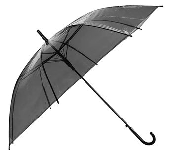 Černý průhledný deštník (APT)