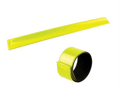 Víceúčelový reflexní pásek 400 x 300 mm - neonově žlutý