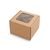 Cutie cu capac transparent, 130x130x100mm, 10 bucati