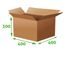 Cutii de carton 3 straturi, 400x400x300mm, 25 Bucati
