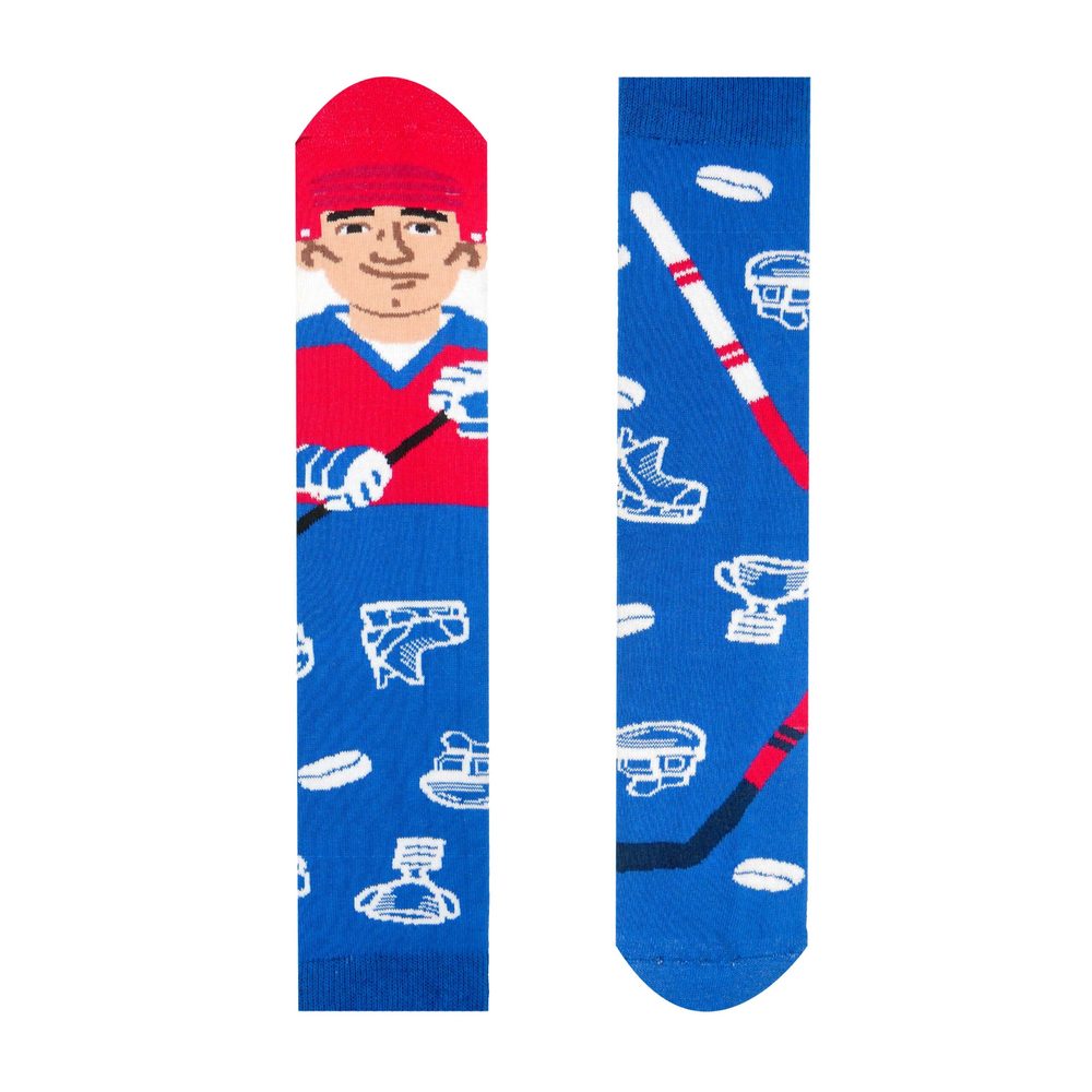 Veselé pánské ponožky Hokejový hráč