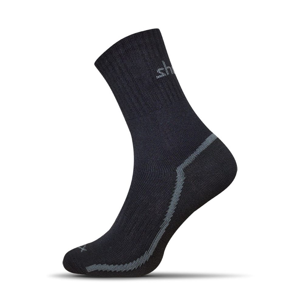 Černé pohodlné pánské ponožky Sensitive