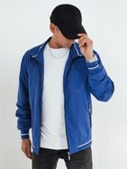Jedinečná modrá přechodná trendy bunda