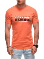 Oranžové tričko s potiskem Gembol S1921