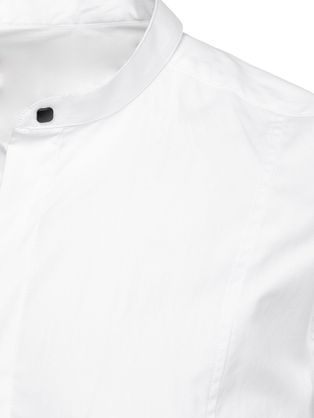 Nadčasová elegantní bílá pánská košile
