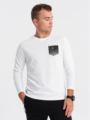 Trendy bílé tričko V1 LSPT-0118