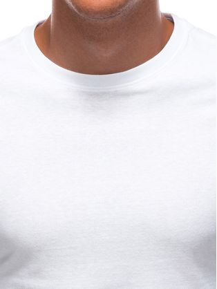 Bílé bavlněné tričko EM-0103
