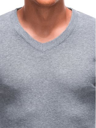 Elegantní pánský svetr v krémové barvě V1 SWZS-0105