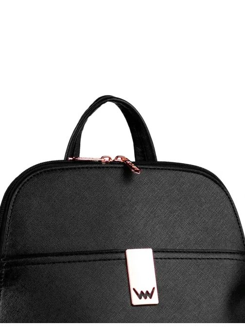 Moderní dámský černý batoh Filipa
