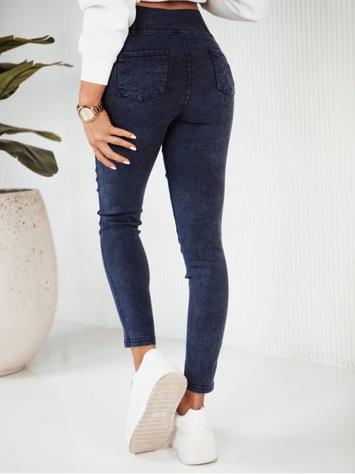 Trendy dámské granátové kalhoty Easy