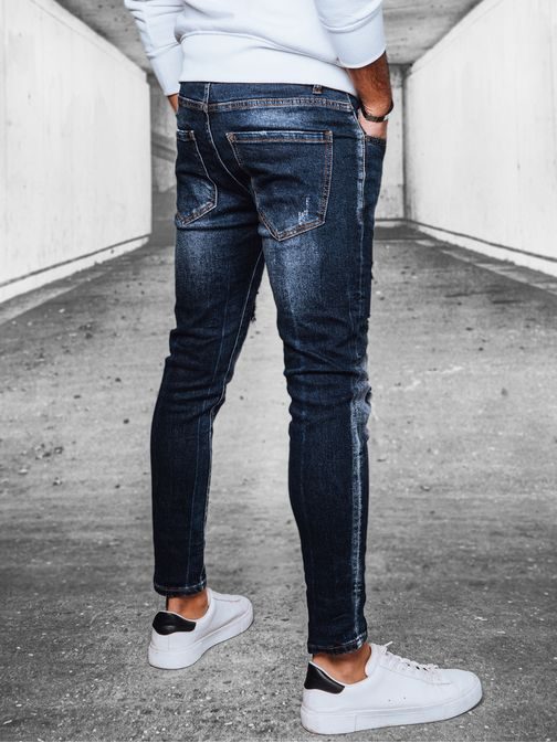 Atraktivní modré pánské džíny