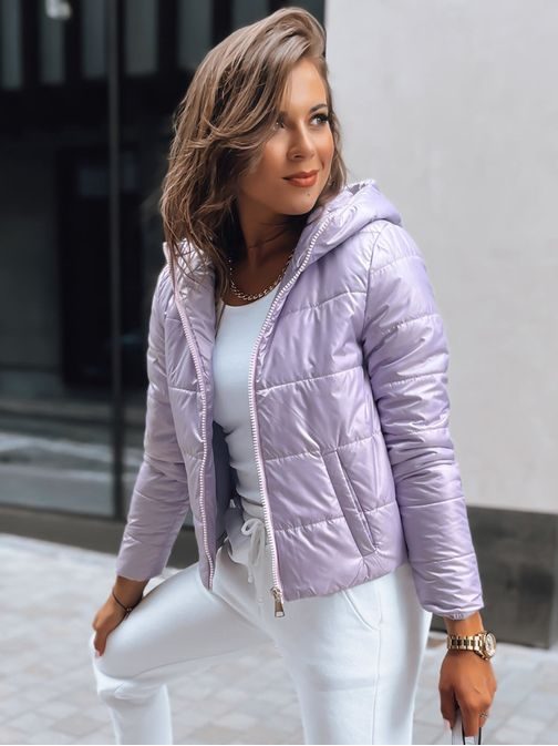 Módní dámská bunda ve fialové barvě Sport Heven