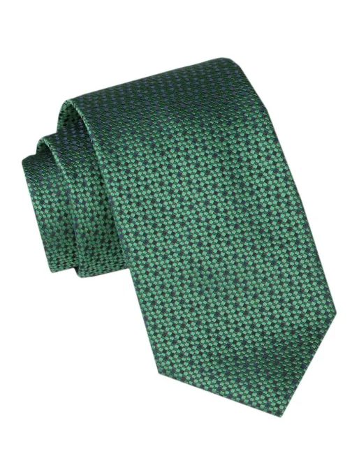Stylová zeleno-modrá pánská kravata Alties