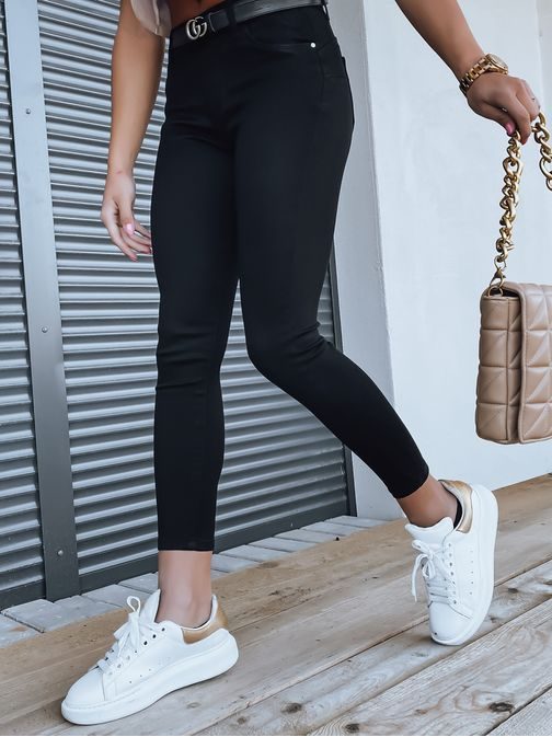 Dámské moderní džíny v černé barvě Arlet