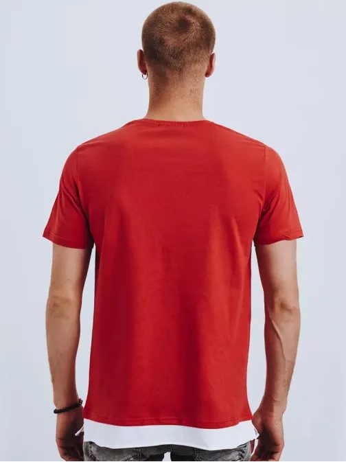 Originální červené tričko s potiskem