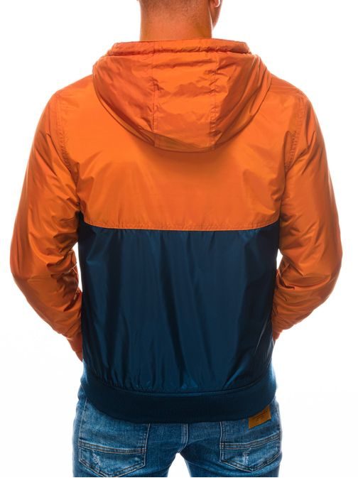 Pohodlná přechodná bunda v granátové barvě C447