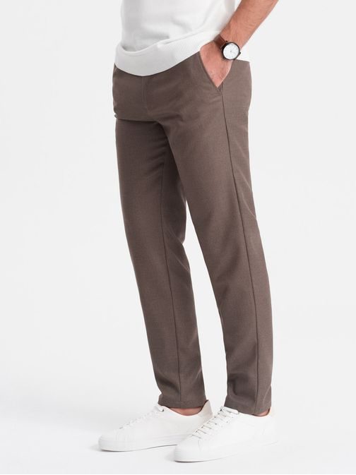 Stylové béžové chinos kalhoty V2 PACP-0182