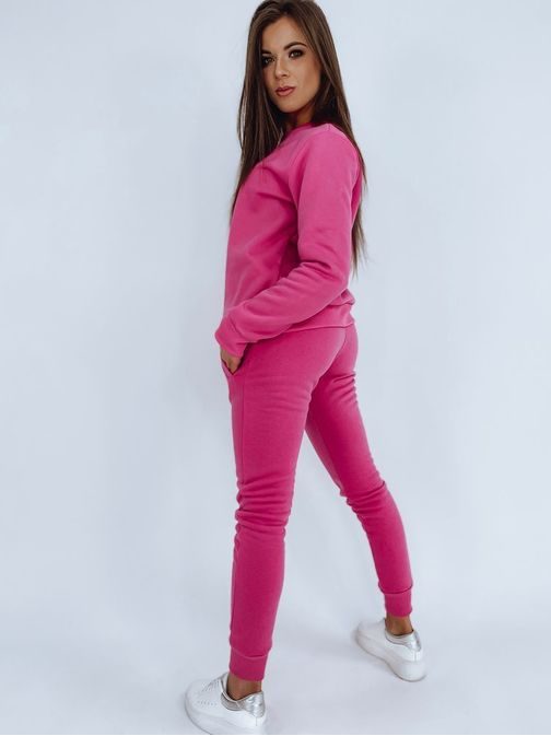 Jednoduchá sytě růžová dámská mikina Fashion II