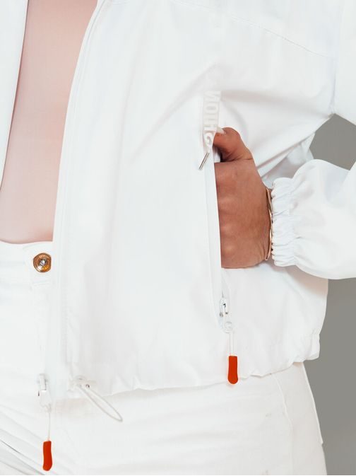 Trendy dámská bílá bunda Alondrass