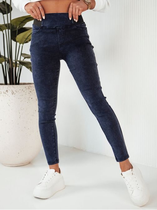 Trendy dámské granátové kalhoty Easy
