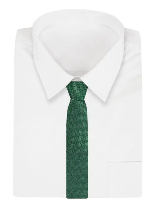 Stylová zeleno-modrá pánská kravata Alties