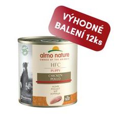 Almo Nature HFC Natural Dogs kuřecí pro štěňata 280g výhodné balení 12ks