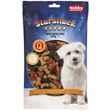 Nobby StarSnack Mini Bones Mix pamlsek kostičky 200g