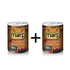 Marp Beef konzerva pro kočky s hovězím 400g exp 05/2024 1+1 ZDARMA