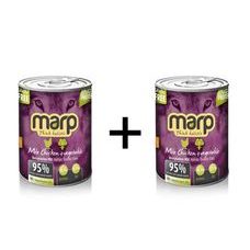 Marp Mix konzerva pro psy kuře+zelenina 400g exp 06/2024 1+1 ZDARMA