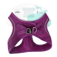Farm company soft mesh postroj pro psy fialový XS 32-36cm