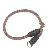 Nobby FUN Royal kulatý polostahovací obojek XS-S 40cm tmavě šedá SLEVA 10% VÝPRODEJ