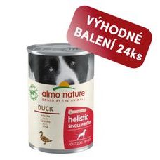 Almo Nature Holistic Monoprotein - Kachna 400g 400g výhodné balení 24ks