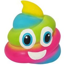 Nobby latexová hračka pro psy Rainbow Poop 11cm