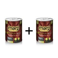 Marp Chicken konzerva pro psy s kuřecím 400g exp 07/2024 1+1 ZDARMA
