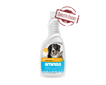 AMINELA CLEAN	EKOLOGICKÝ ODSTRAŇOVAČ MOČI 500ML (ÚTULEK VOŘÍŠKOV)