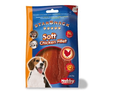 NOBBY STARSNACK SOFT CHICKEN FILLET KUŘECÍ FILETY 70G