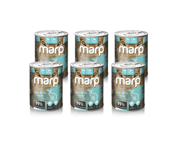 MARP VARIETY SINGLE KRÁLÍK KONZERVA PRO PSY 6X400G