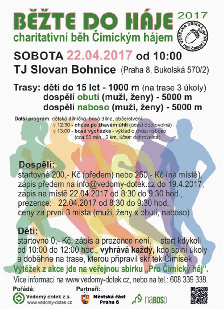 Pozvánka Běžte do háje naboso