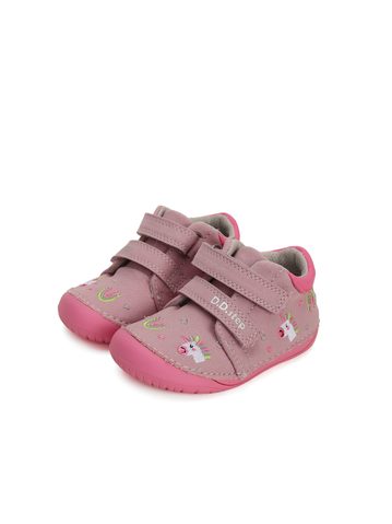 D.D.STEP C070-41709C PLÁTĚNÉ TENISKY Pink | Dětské barefoot tenisky