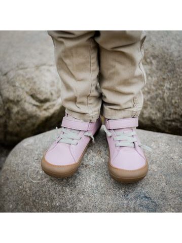 AYLLA BAREFOOT TIKSI Kids Pink | Celoroční barefoot boty 5