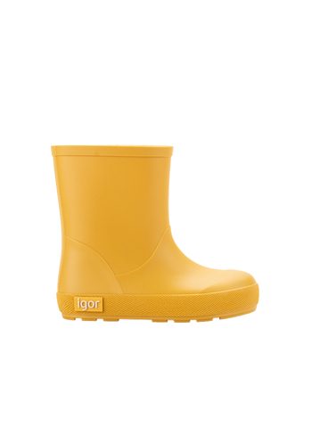 IGOR HOLÍNKY Yellow | Dětské barefoot holínky 1